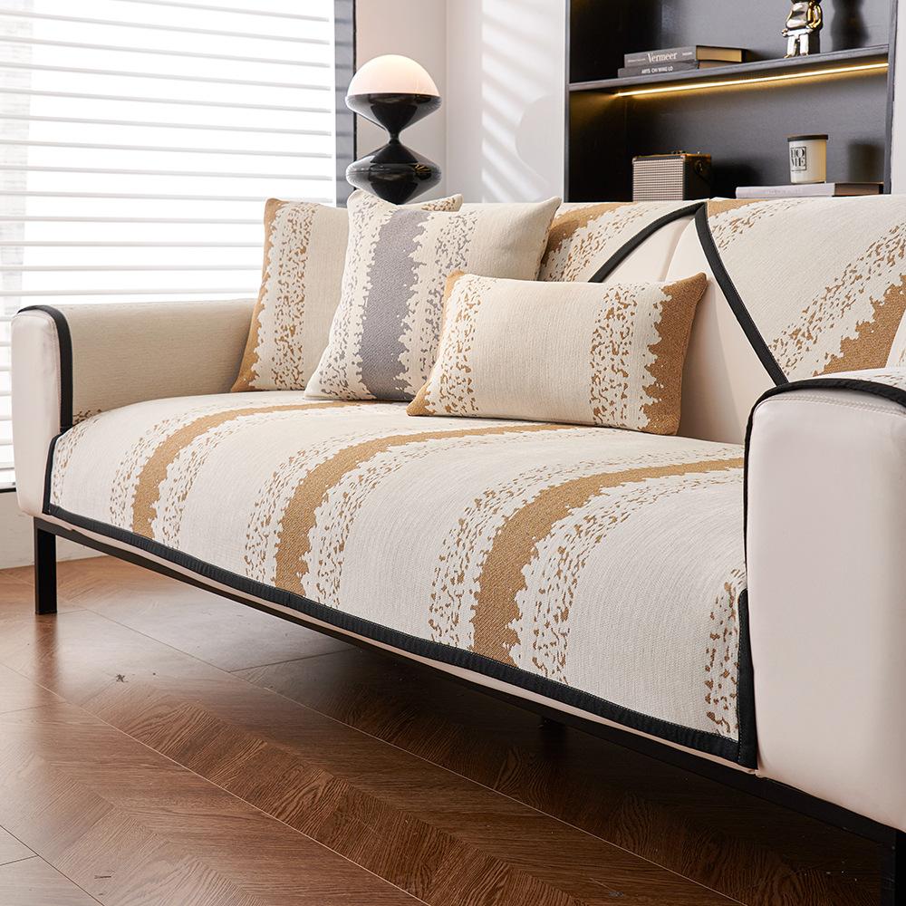 

[Pick Up Leaks] Nordic Chenille Sofa Cushion, Universal In All Seasons, Anti-Cat Scratching, Light Luxury, High-End Sofa Cover Cover Cloth 70*70cm