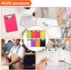 With Low Profile Gold Clip Mini A6 File Folder Document Folder Writing Tablet File Folder Board Clamp Writing Sheet Pad