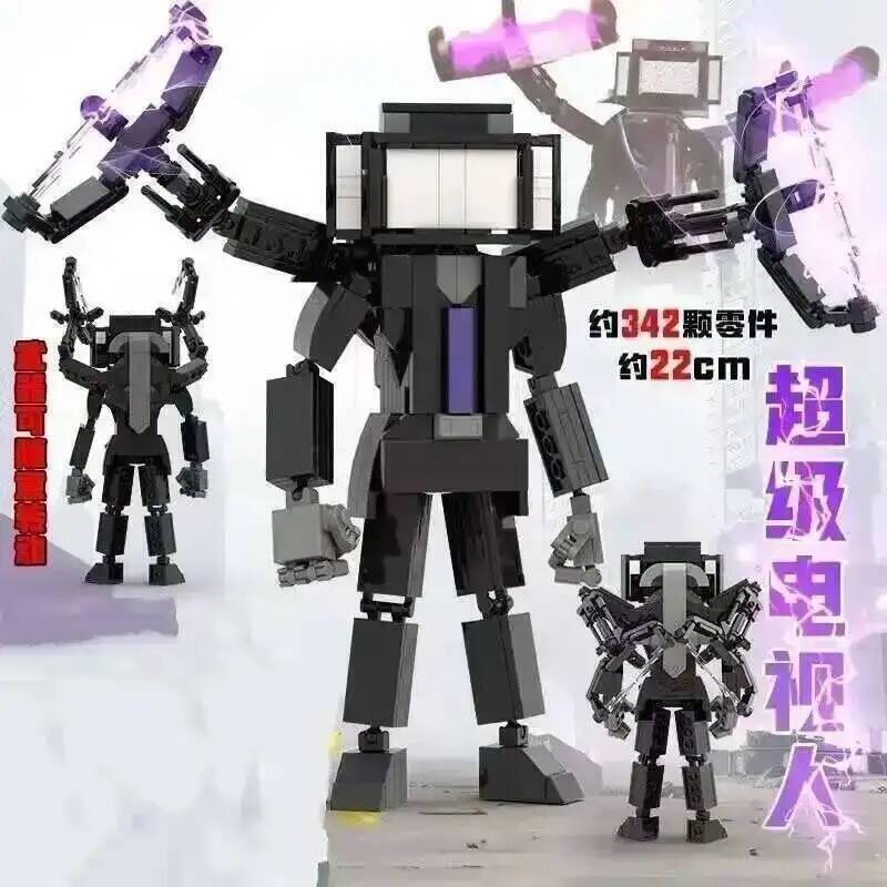 Скібіді Туалет Титани Оператор Блок Скібіді Туалет Титани Спікер Мен Спікермен Будівельний Блок Годинниковий Чоловік Телевізійний Чоловік G Чоловік