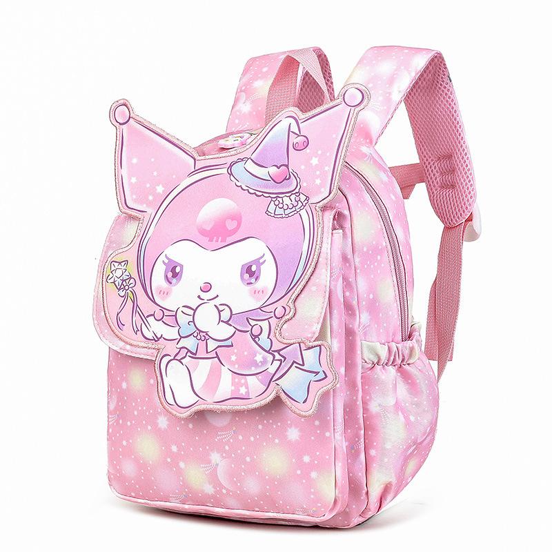 Kindergarten Primary School Students Schoolbag Cute Cartoon Cute Baby Backpack Large Capacity Children S Backpack розовый