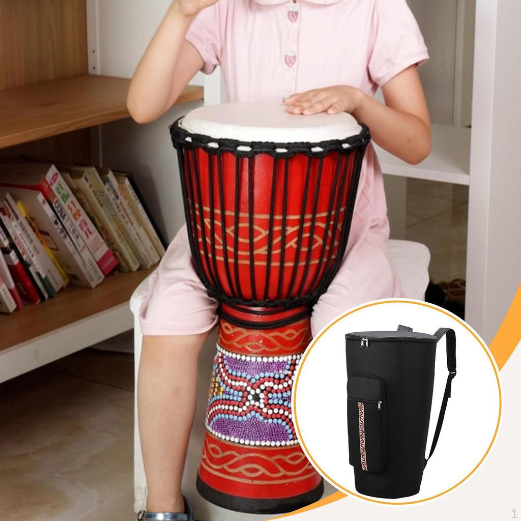 Bag African Drum Gig Shockproof Oxford Cloth Portable Dustproof Waterproof Backpack Musical