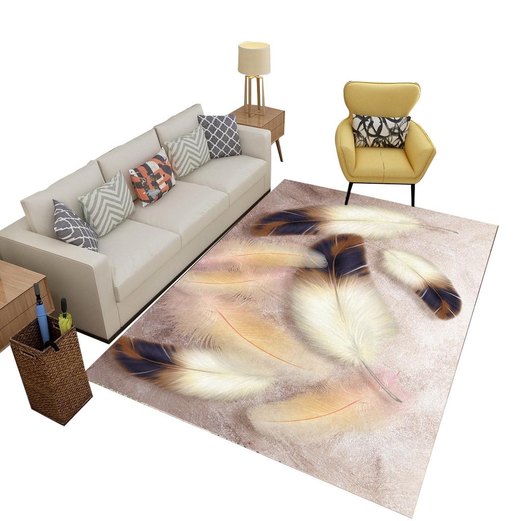 Nordic Light Luxury Carpet Floor Mat Living Room Home Carpet Hotel Carpet Bedroom Bedside Blanket