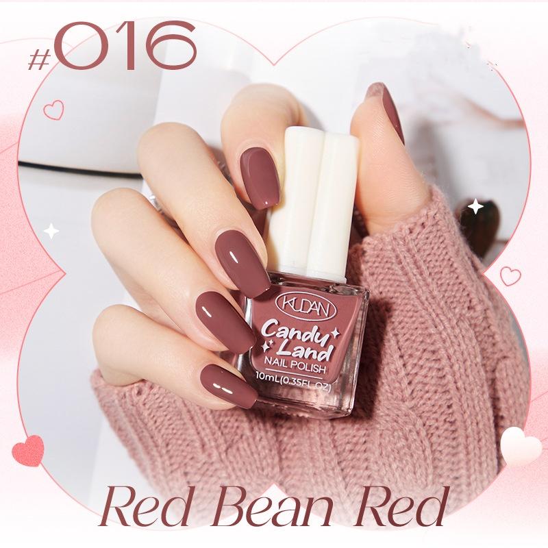 Water-based Nail Polish, No Baking, Long-lasting, Quick-drying, Nude Color, Fine Shiny Nail Polish, Nail Polish