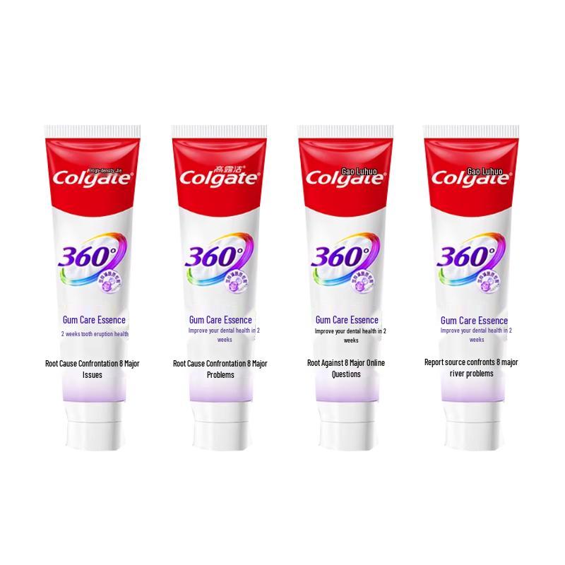 Colgate 360 Gum Repair Deep Clean Toothpaste 90g x 4 Pack