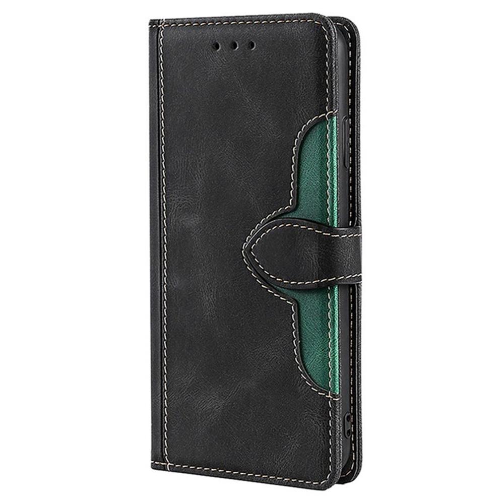 For vivo Y29 4G Case Leather Wallet Phone Cover with Straw Hat Magnetic Clasp