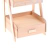 1:12  Dollhouse Wood Shelf Flower Stand Mini Furniture Model Toys