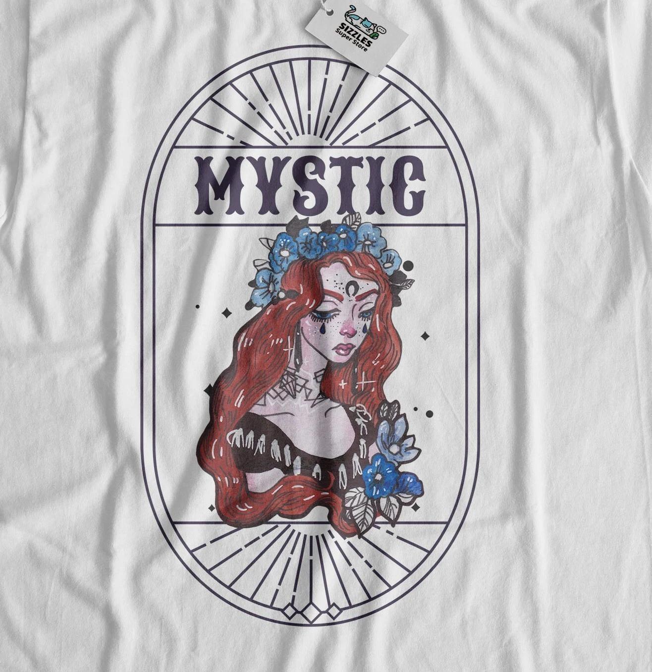 Unisex Cottagecore Sad Witch T-Shirt Witchcore Mystic Emo Gifts 3XL