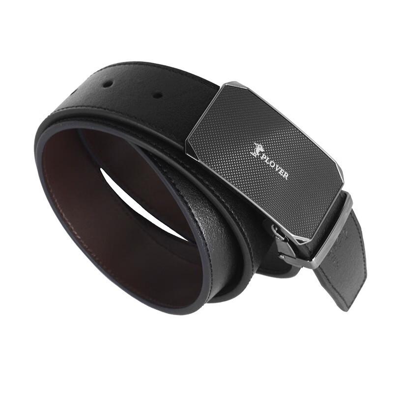 Мужской кожаный ремень PLOVER с деловой пряжкой