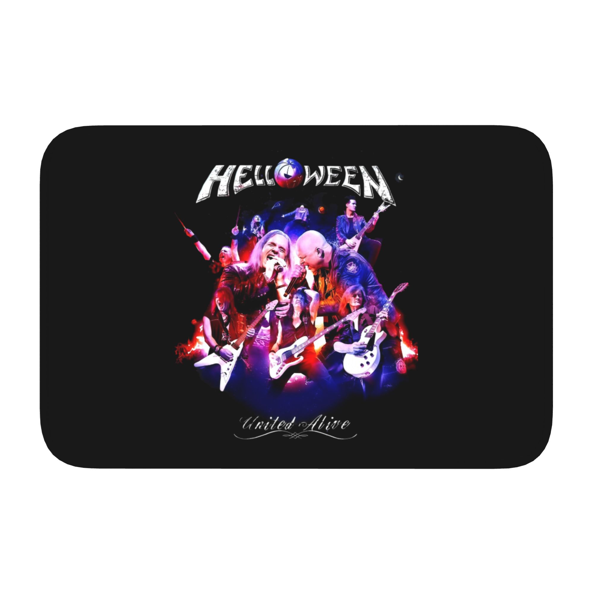 Tapis de porte personnalisé pour groupe de Power Metal allemand Helloween, antidérapant pour cuisine, salle de bain, entrée de salon 40cm x 60cm