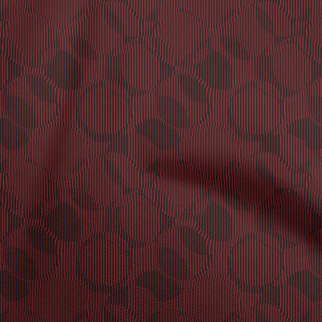oneOone Cotton Flex Brown Fabric Abstract Sewing Material Print Fabric By The Yard 40 Inch