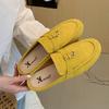 Fashion Summer New Style Slippers 2025 Fashion Elegant Versatile Trend Soft Soled Women Slippers Cow Leather Mules Slippers Lady Sandals