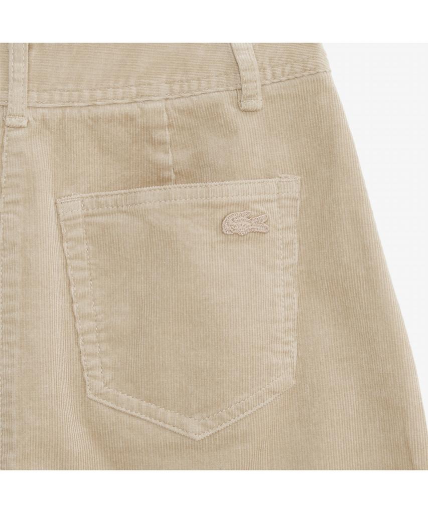 LACOSTE Women'S Corduroy Skirt Jf426E-55N 02S