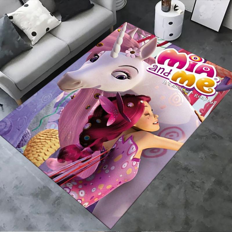 

2025 New Mia And Me Carpet Rug for Living Room Bedroom Home Sofa Decoration,Kids play Non-slip Floor Mat 89 40x60cm( 15x23in )