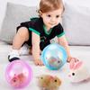 Cute Rolling Cat Toy Electric Hamster Running Rolling Ball Toy Rolling Learning Cats And Dogs Interactive Toys Crawl Artifact