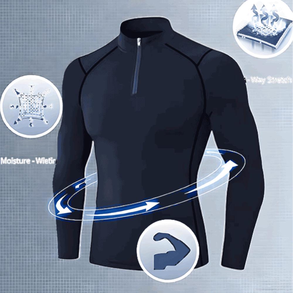 Set di Polo Elasticizzate ad Asciugatura Rapida da Uomo GYMSHARK - Abbigliamento Sportivo Traspirante, Aderente per Allenamento e Corsa con Protezione Solare