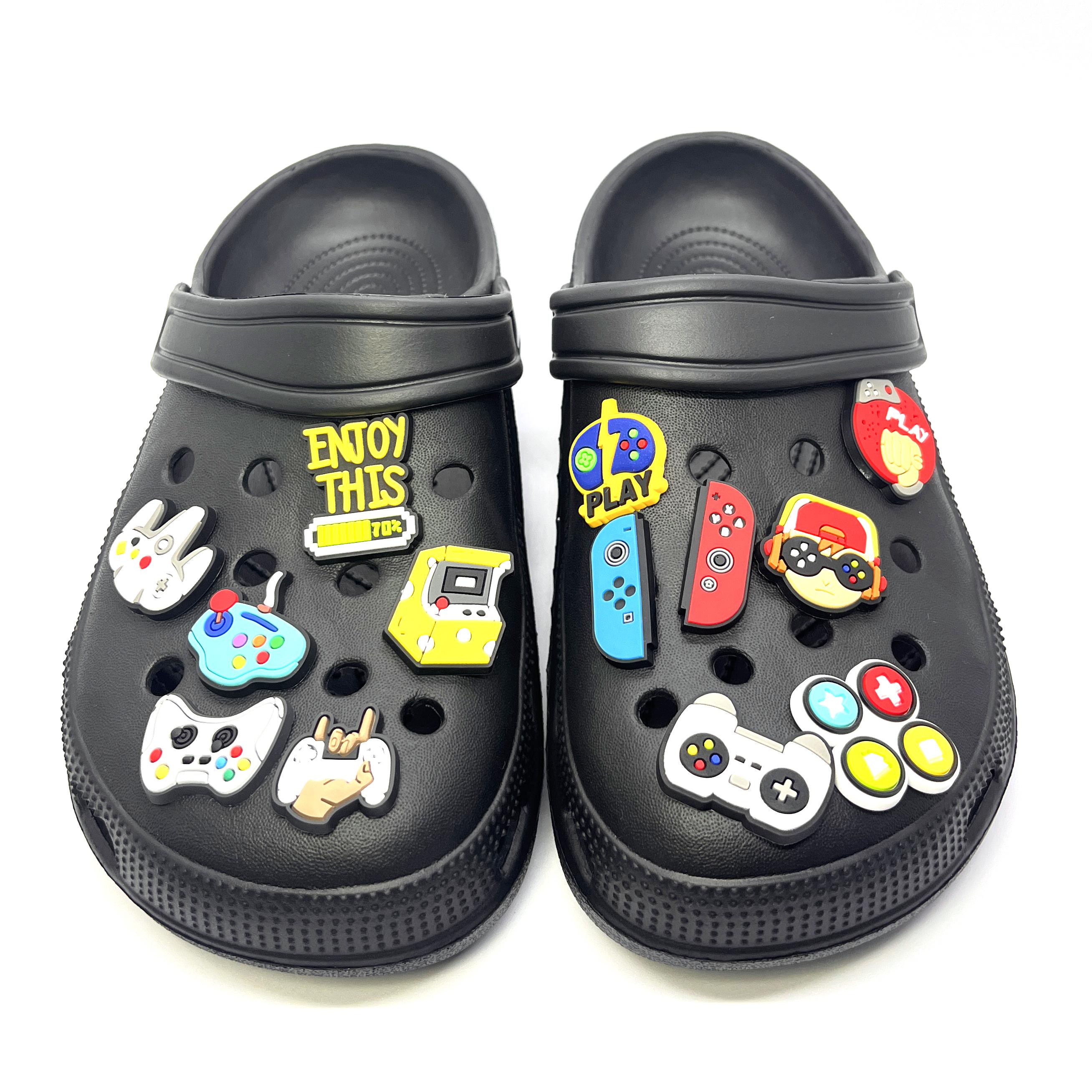 17шт горячие геймпады серии ПВХ подвески для обуви для украшения обуви 17pcs — фото 3