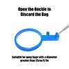 Foldable Dog Poop Scooper Long Handle Waste Cleaning Shovel New Dog Poop Catcher  Park Walks