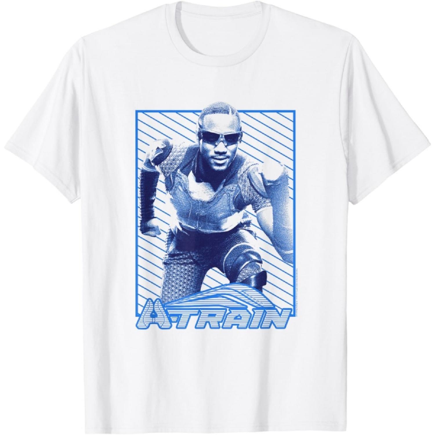 The Boys A-Train Supe Character Pose T-Shirt S