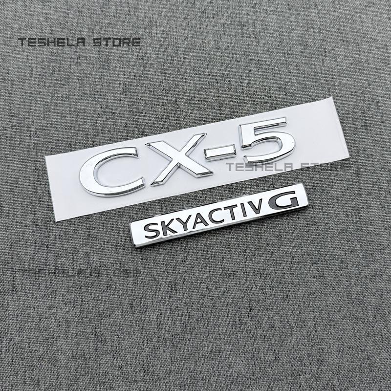 3d ABS for Mazda CX-5 13-25Year EditionABS ChromeLogo BYD Emblem Letters Stiker Car Trunk Badge Auto Parts Accessories
