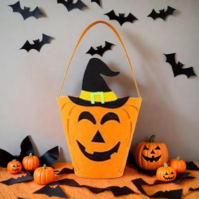 Halloween Bags Children Gift Bag Lightweight Reusable Multiuse for Kids Portable Party Favors Store
