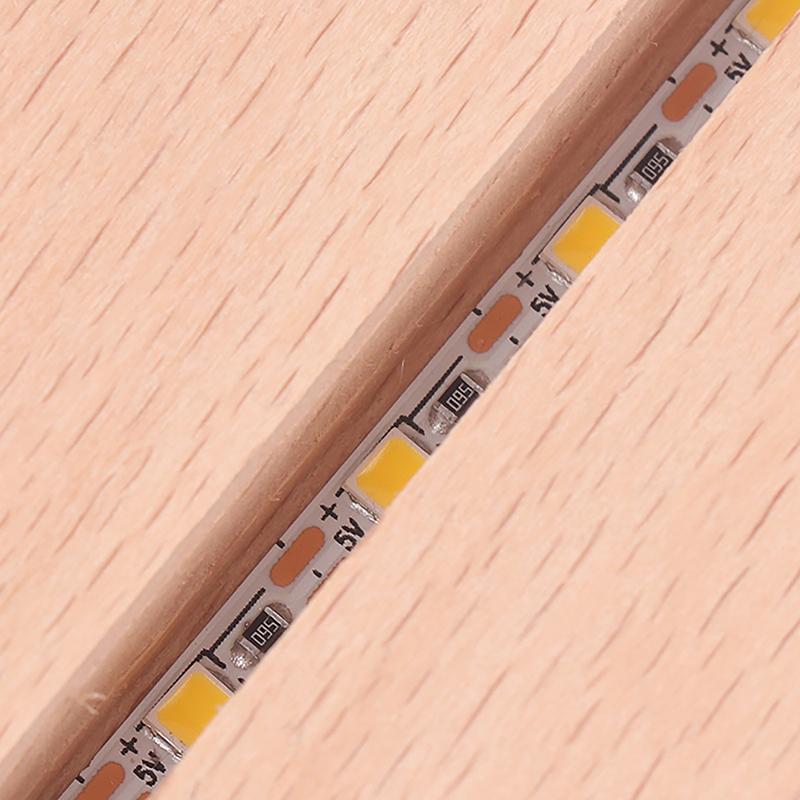 AAA Batteriebetriebener LED-Lichtständer mit Holzsockel für Acryl-Nachtlampe, Kunst, DIY-Holzlichtständer