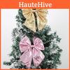 Elegant Sequin Christmas Bow Ornaments For Vibrant Holiday Decor And Parties