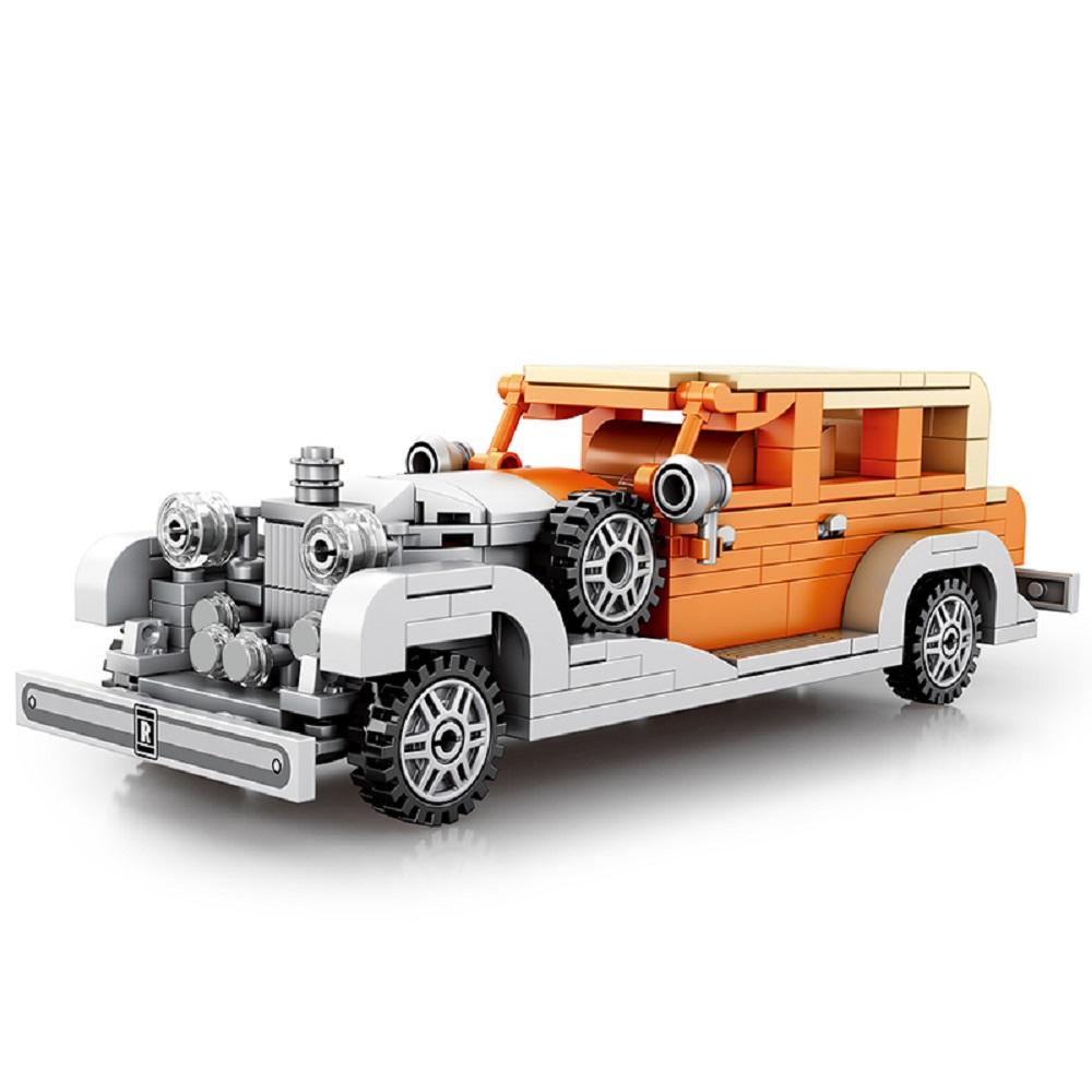 

Модели гоночных автомобилей Строительные блоки RR Phantomm Классические автомобили Игрушечные строительные наборы Подарки Идеи для детей Любители ретро-автомобилей 304 шт.