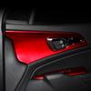 Red Car 4pcs Inner Door Dowl Handle Panel Cover Trim Interior Mouldings For Kia Sportage NQ5 2022-2026 Accessories