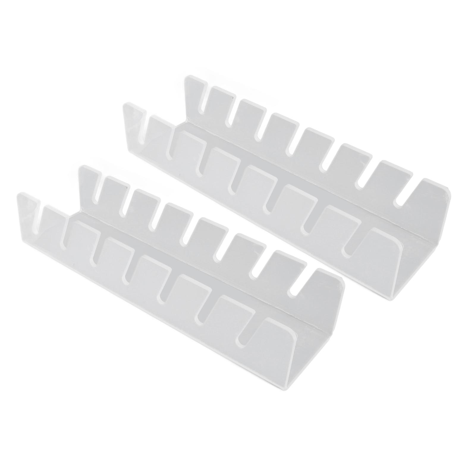 

2pcs Baseball Hat Storage Rack Well Organization Acrylic Baseball Display Stand for 7pcs Each Rack