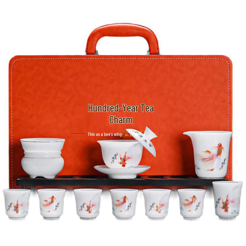 Tang Hui Ice Jade Porcelain Gongfu Tea Set