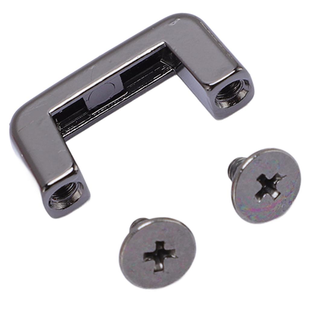 12 Set Arch Bridge D Ring Buckle Metal Crossing Screw D Ring Connector Buckle Set for Bag Box Drawer