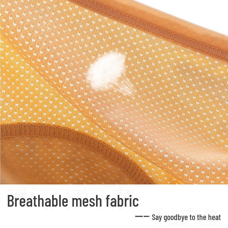 Mid-Waist Leak-Proof High-Elastic Menstrual Briefs for Women, Sizes 80-280 lbs, Comfortable & Breathable.