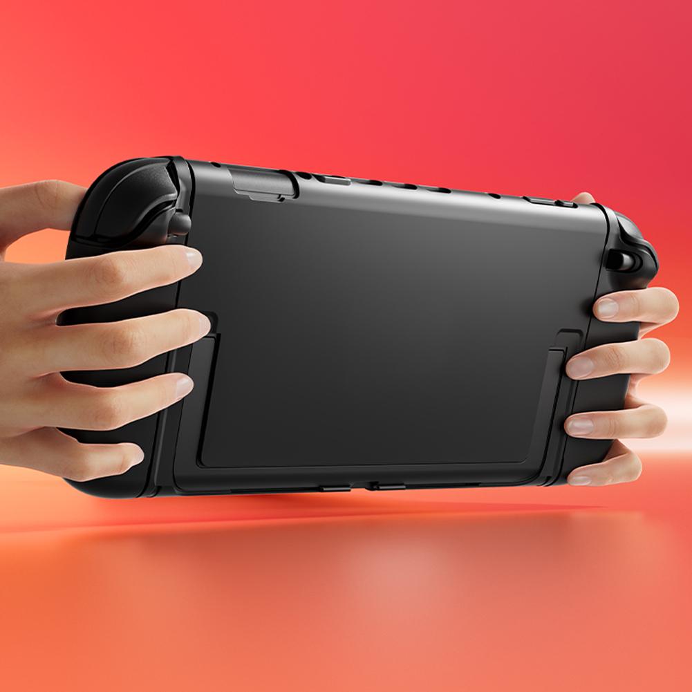 Protective Case For Switch 2 Case Handheld Console Soft PC Protective Shell Shockproof Back Cover Kickstand Game Accessories