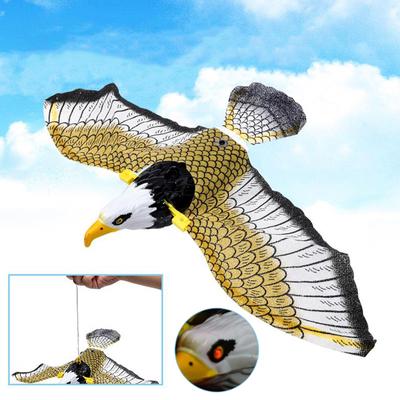 1Pc Luminous Bird Repellent Hanging Eagle With Music Flying Bird Scarer Garden