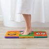 1pc Colorful Faces Christmas Decorations Non-slip Doormat Bath Mat Floor Carpet Welcome Rug Bedroom Decorative