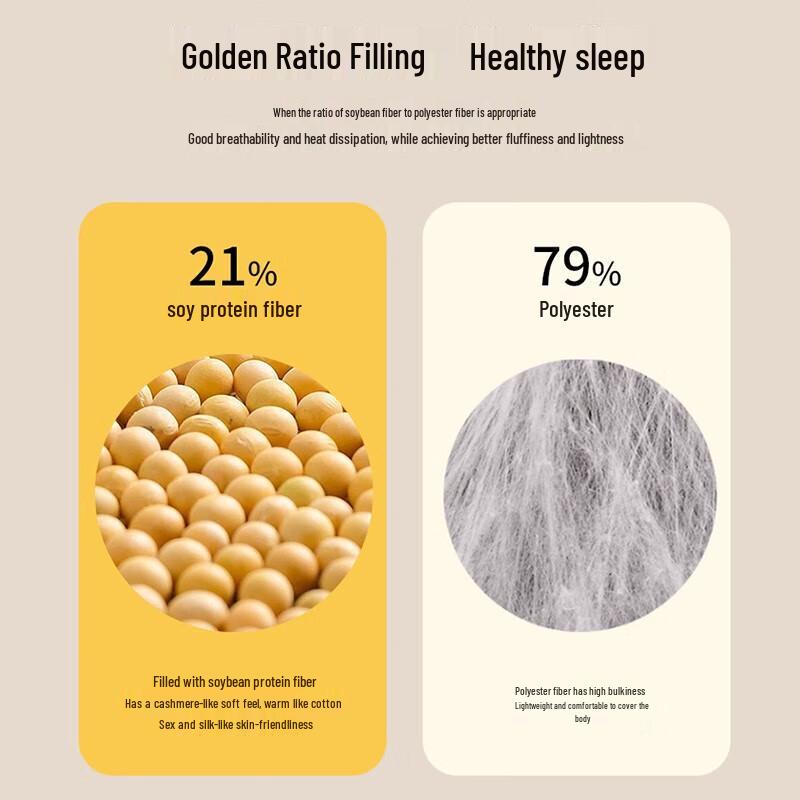 HLA Antibacterial Soy Fiber Summer Quilt