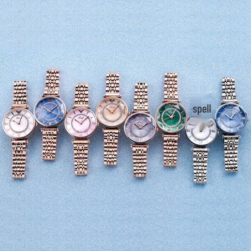 GEDI Women's Fashion Casual Steel Band Quartz Watch - Simple Luxury, Versatile Design