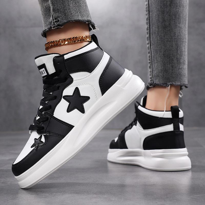 New breathable little white shoes couple shoes trendy versatile platform sports and leisure board