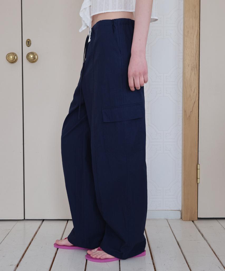 Peulibeo07 Parachute Pocket String Pants [Frsp08Pt03]_Navy