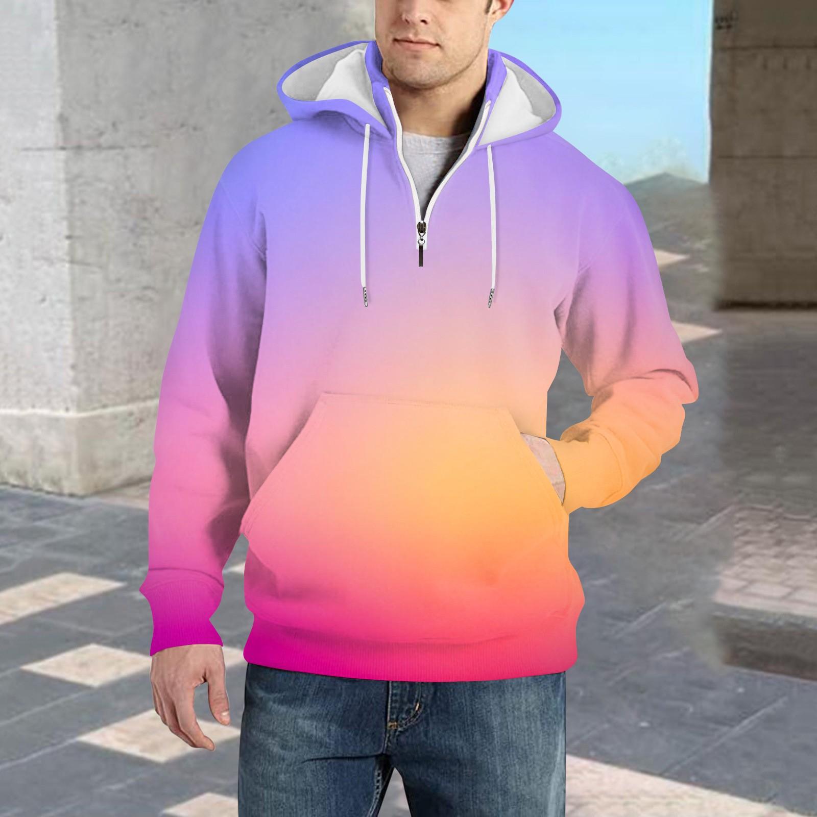 

Весняно-осінній чоловічий світшот зі стоячим коміром - це повсякденні светри на відкритому повітрі, топи XL жовтий