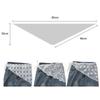 Lace Trim Triangle Short Skirt Soft Lace Butt Curtain Skirt New Waist Scarf  For Women