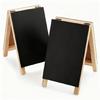 Multipurpose Folding Blackboards Natural Wood Design Mobile Chalkboards Suitable for Multiple Space Meetings Classrooms