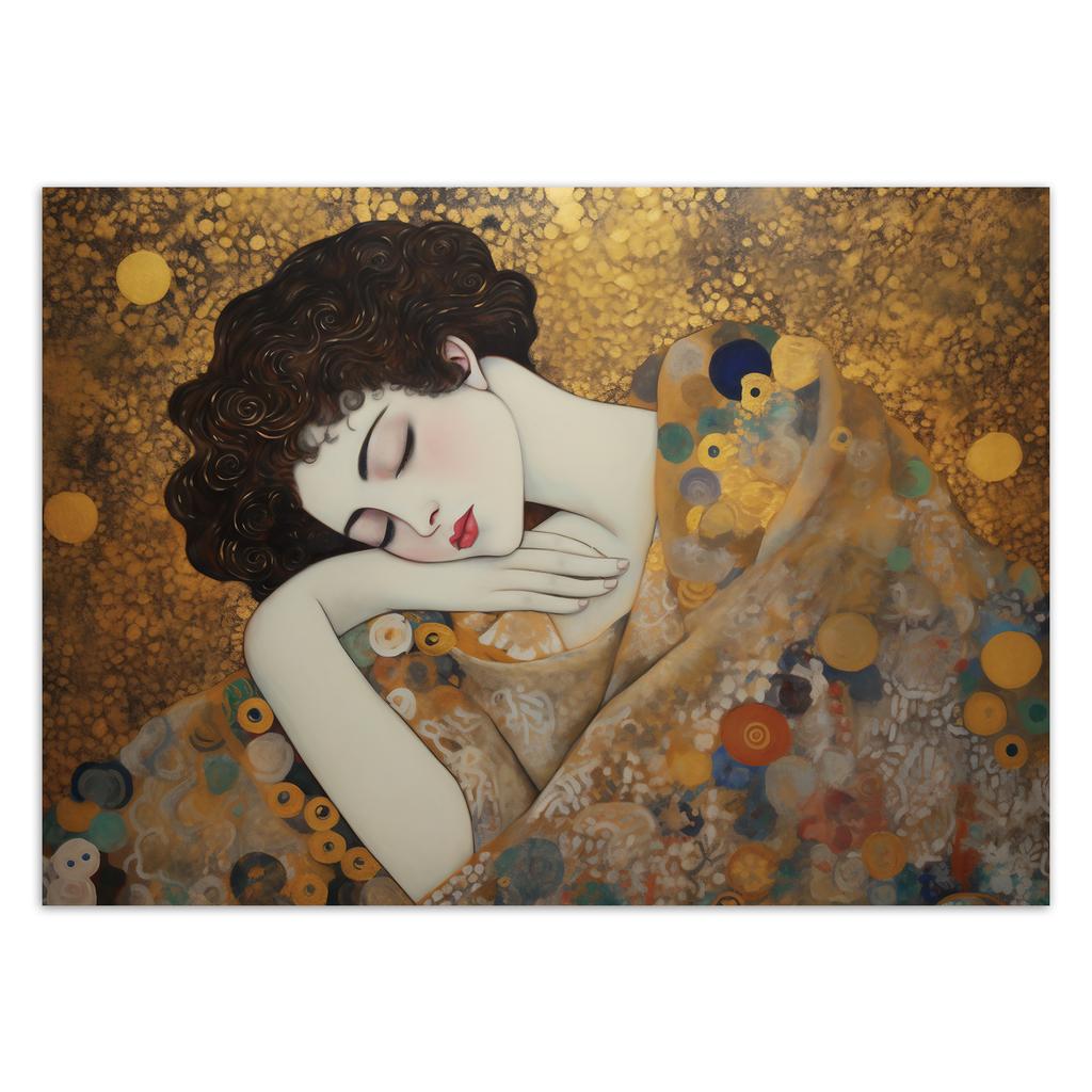 Tapet Față feminină - G. Klimt
