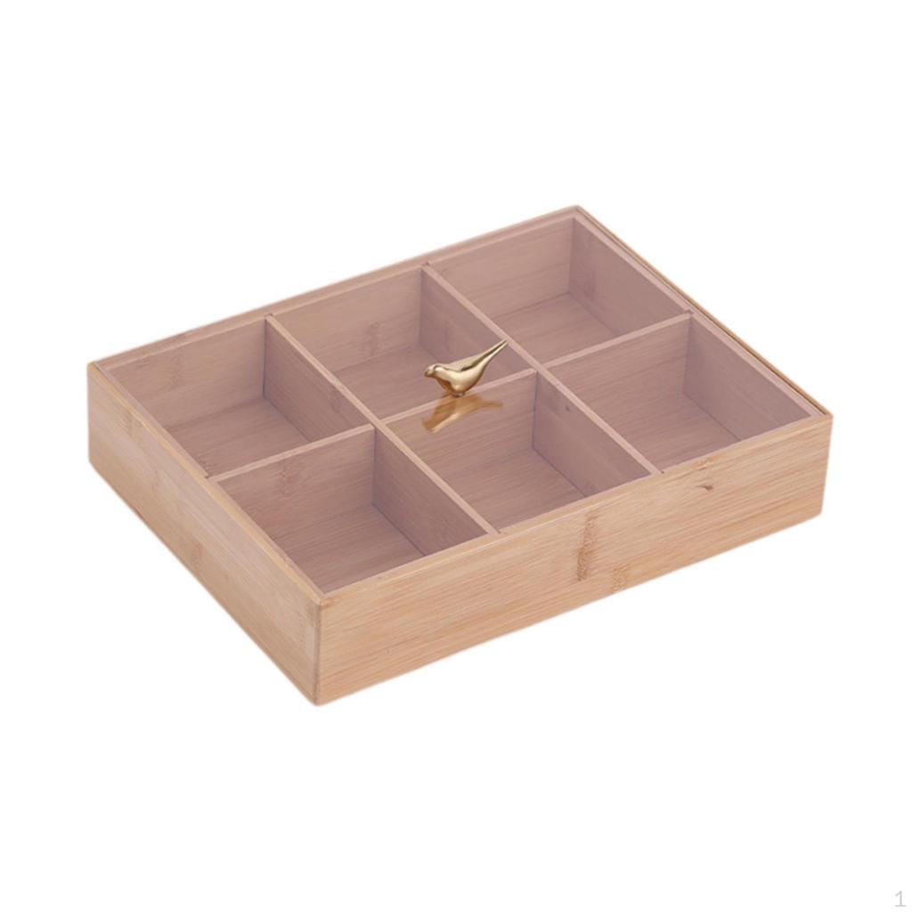 Deluxe Wooden Snack Tray Assortment
