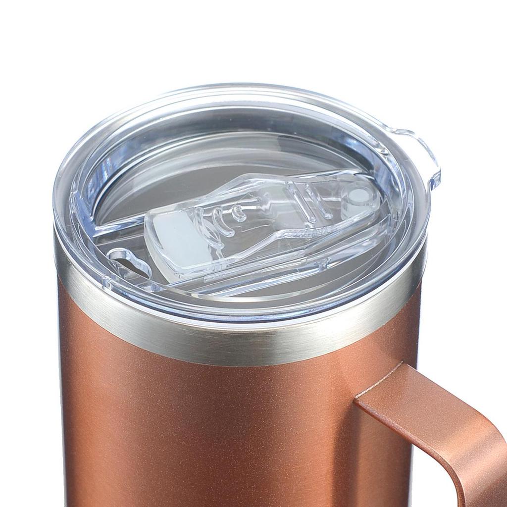 30oz Car Thermos Cup - 304 Stainless Steel Vacuum Insulated, Spray-Painted for Hot & Cold Drinks