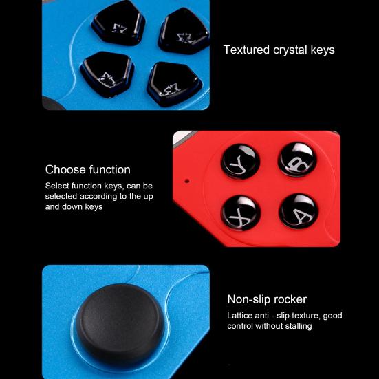 1 Set 7.0-inch X12Plus Game Player 16G RAM Longer Battery Life Dual Rocker Interactive Toy Large Screen Retro Video Game Console for Teens