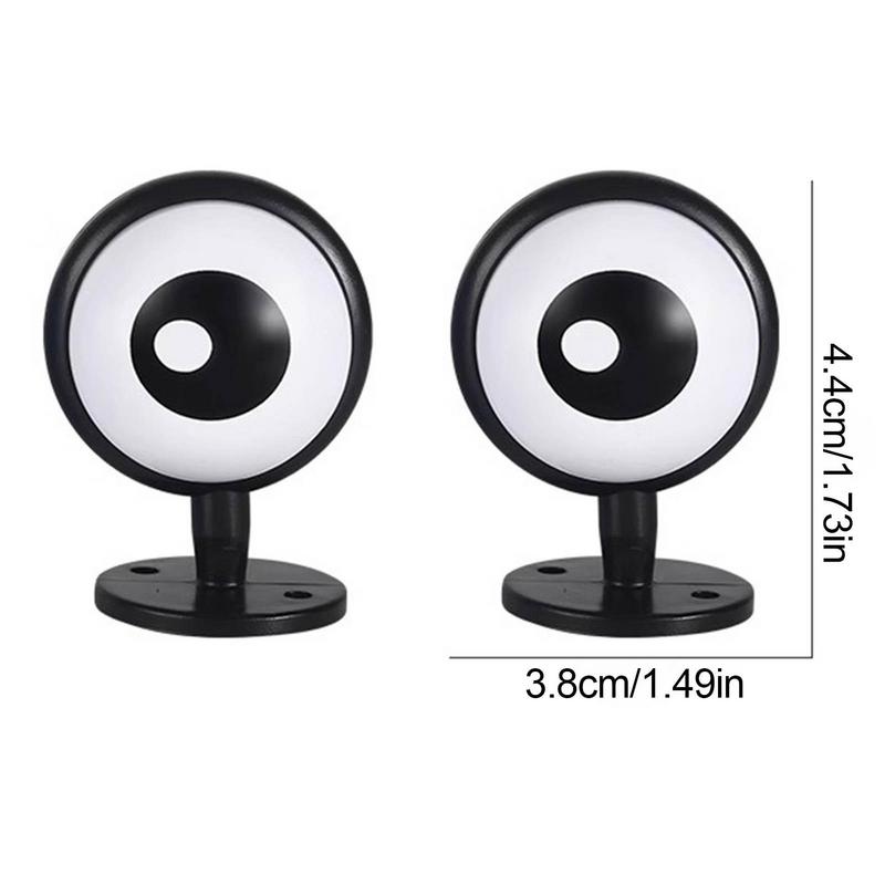 2Pcs Motorcycle Helmet Cute Decoration Eye Personality Decor Universal Motorbike Bicycle Car Styling Decoration Helmet Stickers