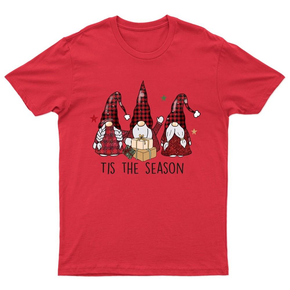 Tis The Season Christmas TShirt Unisex Gift Retro Seasonal Funny Xmas Santa o S