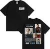 Rapper Ozuna Album 2025 Tour Graphic T Shirts Unisex Women Fashion Hip Hop Style Vintage Tshirt Casual Cotton Short Sleeve T Shirt