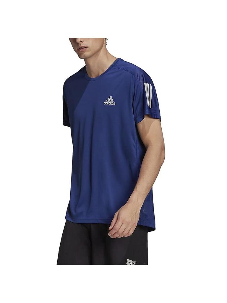 Adidas Running Short Sleeve Own the Run Short Sleeve Victory Blue M T-Shirt, T-Shirt, IPF29, Men's, (H34494),